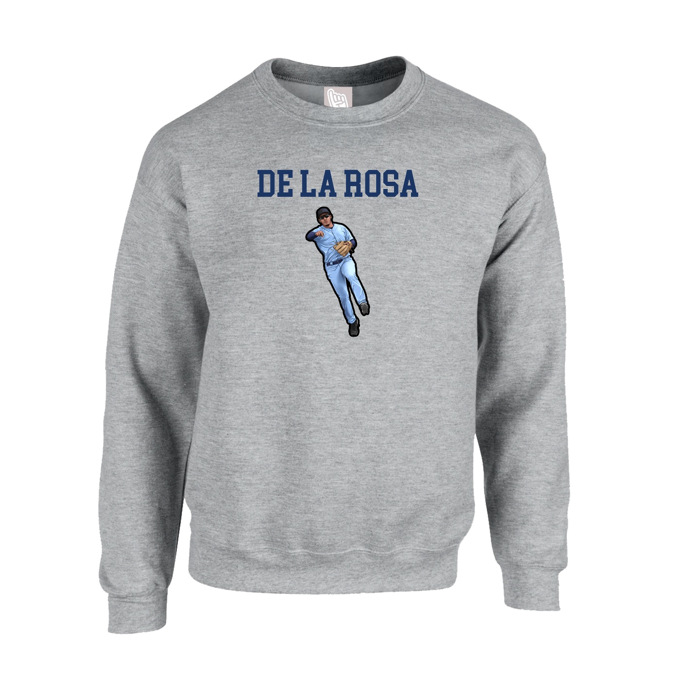 Fleece Crew — Shirsey in Grey