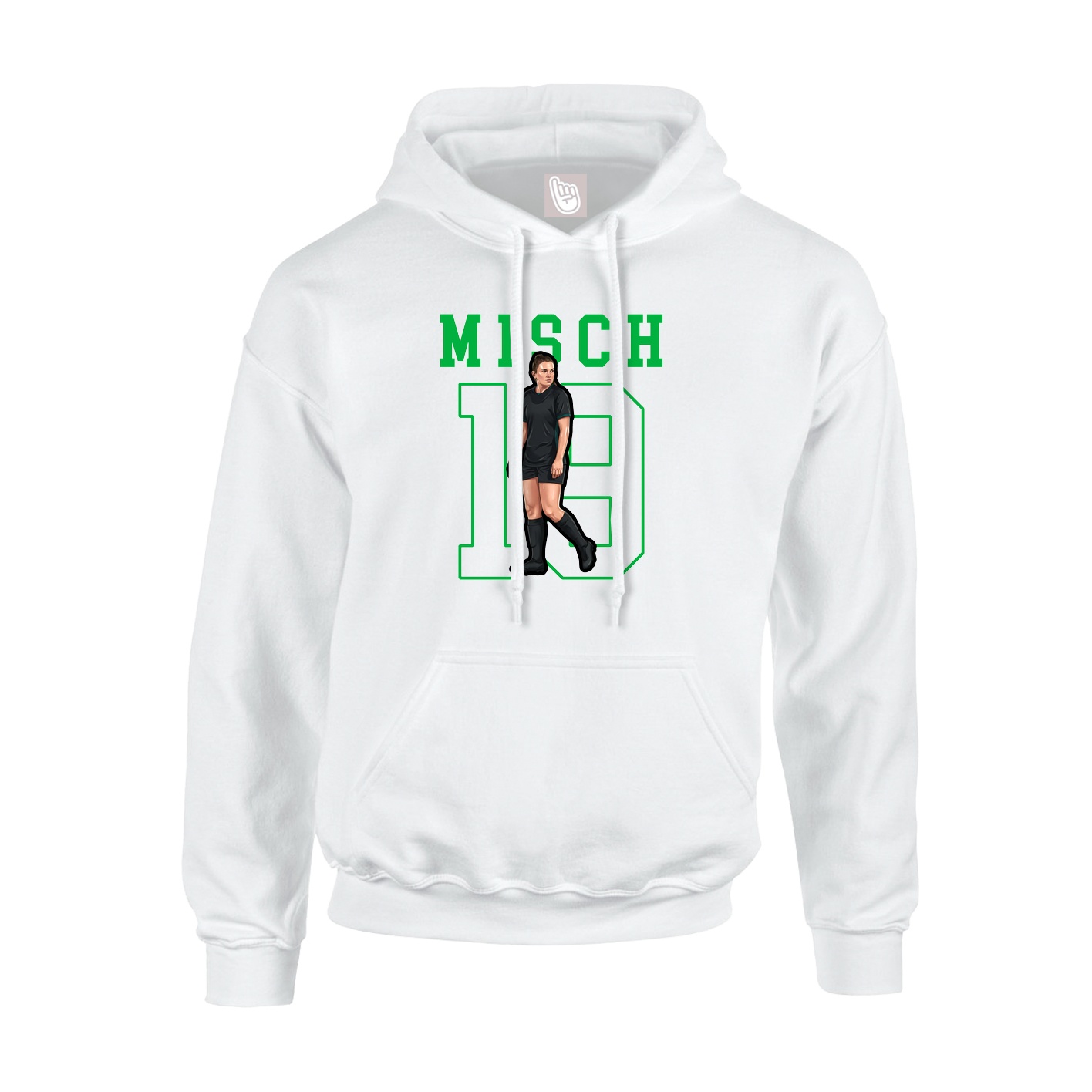Youth Hoodie — Shirsey in White