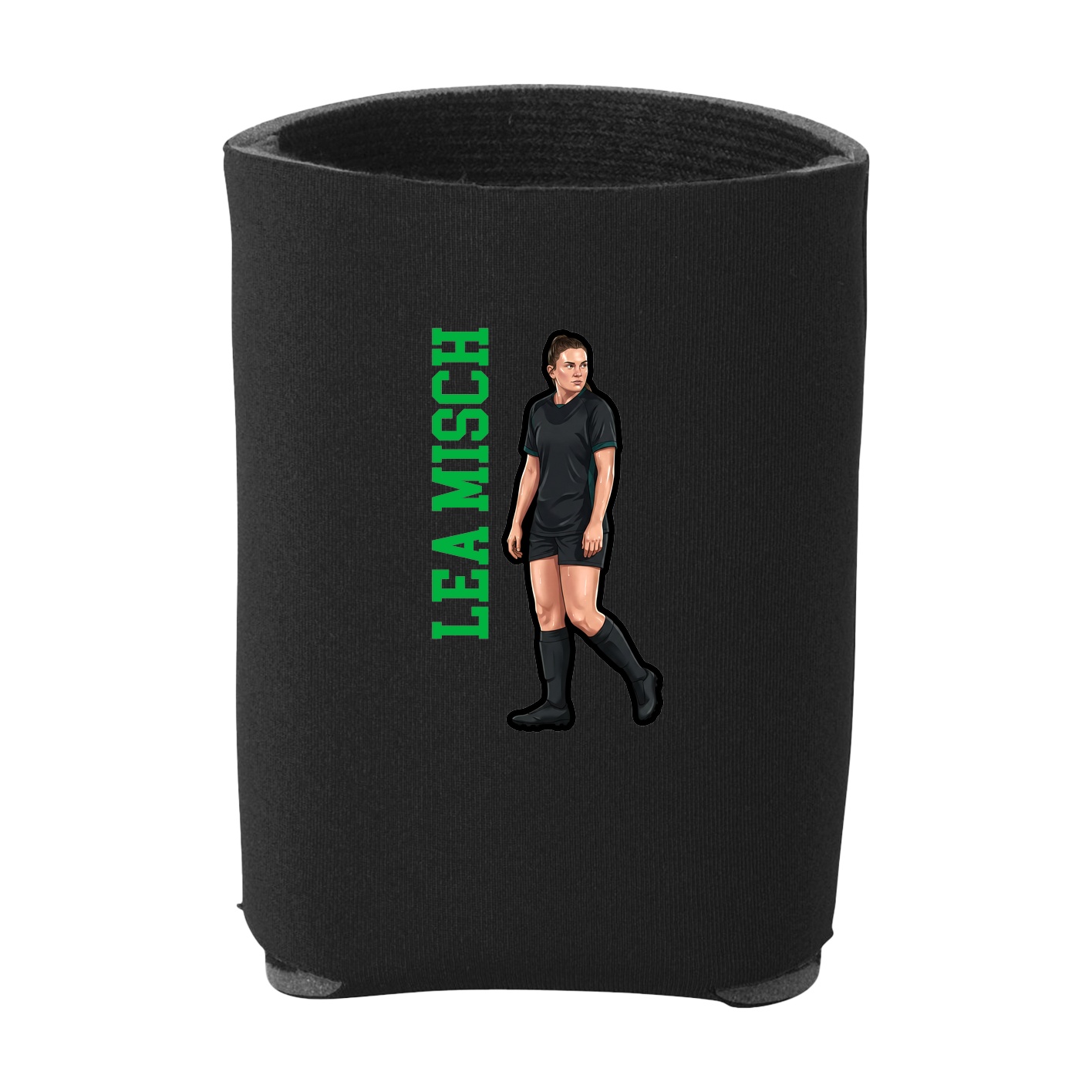 Can Holder — Name Vertical in Black