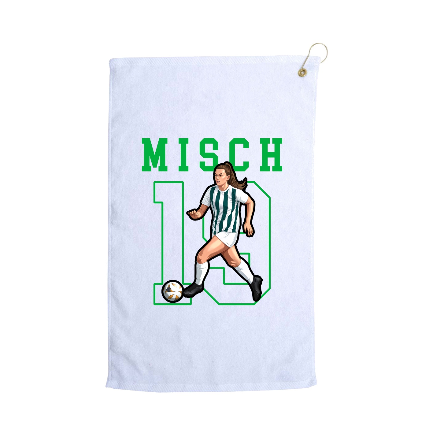 Golf Towel — Shirsey in White