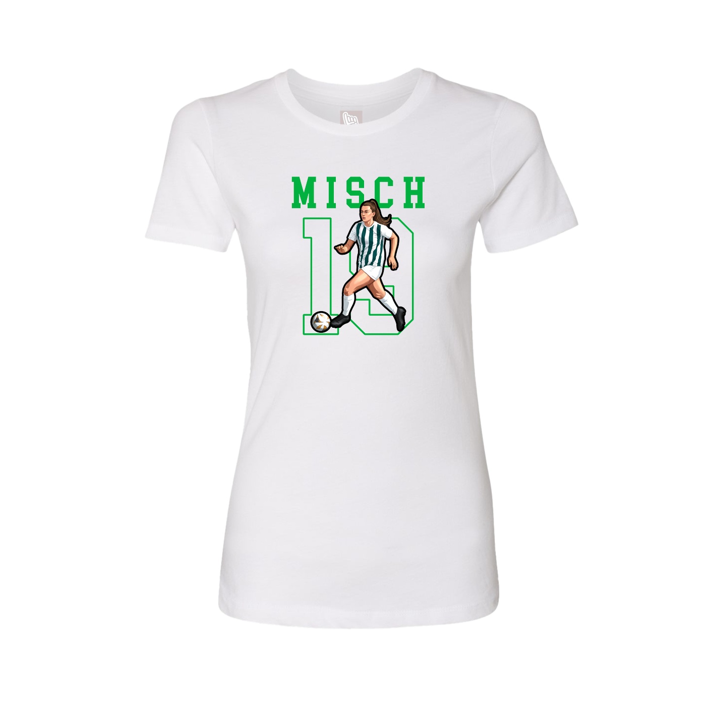 Fitted Women's Tee — Shirsey in White