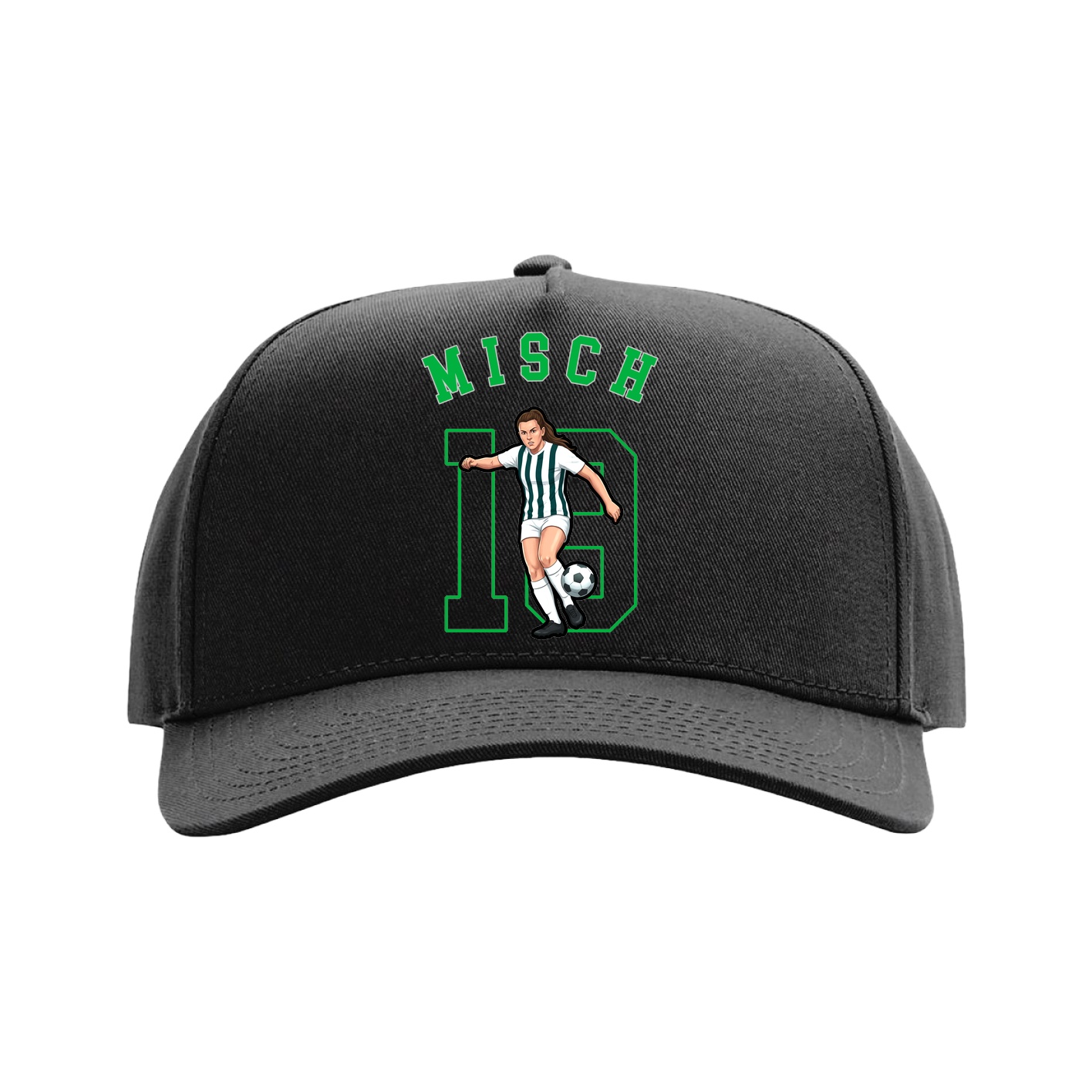 Full Fabric Five-Panel Champ Cap