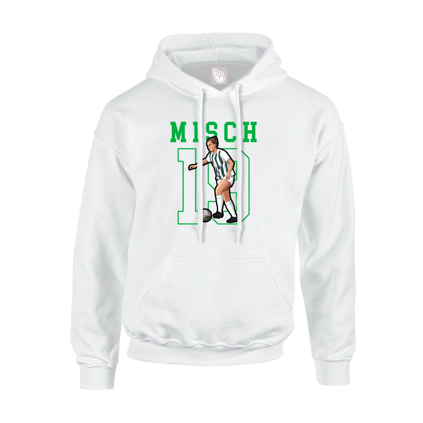 Youth Hoodie — Shirsey in White