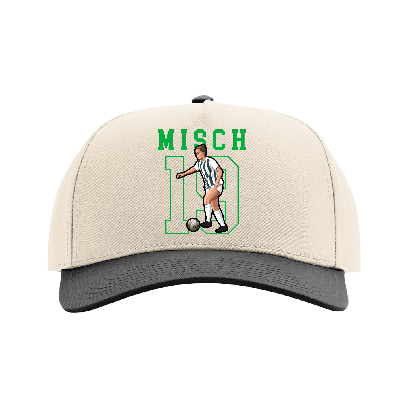 Full Fabric Five-Panel Champ Cap