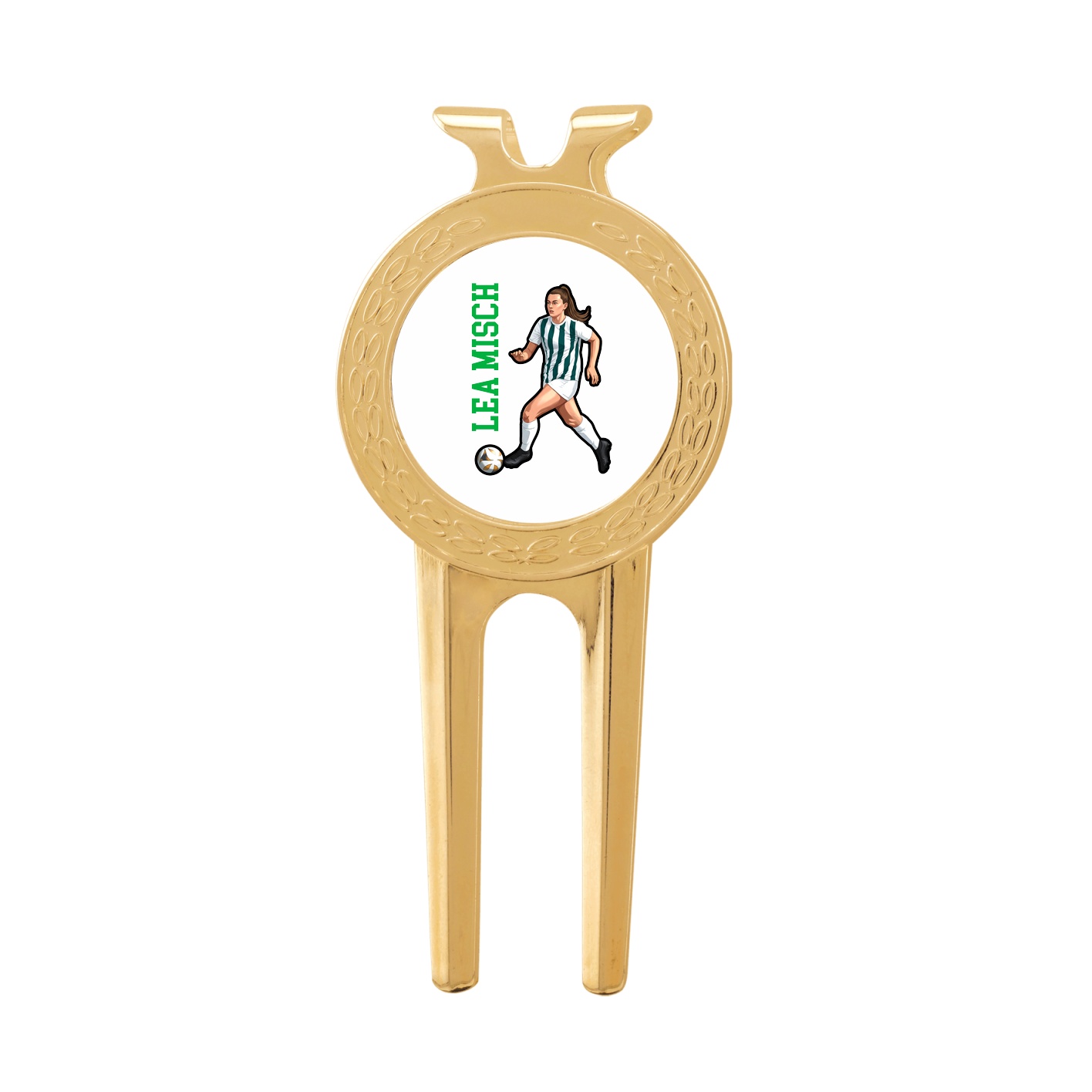 Divot Tool with Ball Marker — Name Vertical in Classic