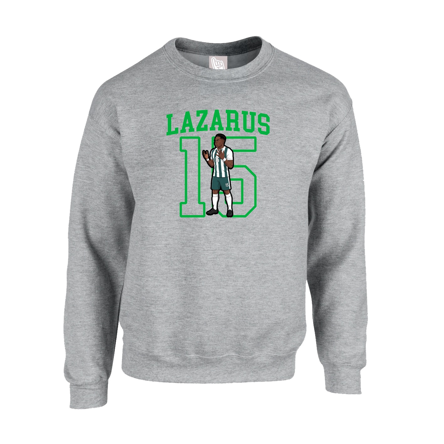 Fleece Crew — Shirsey in Grey