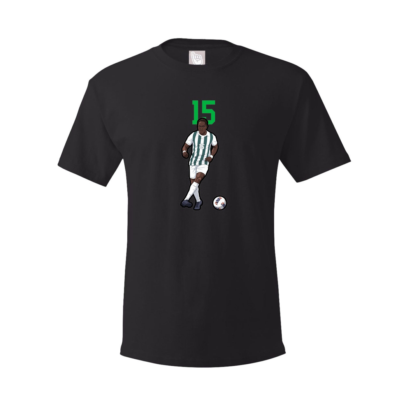 Tee — Number Top in Black