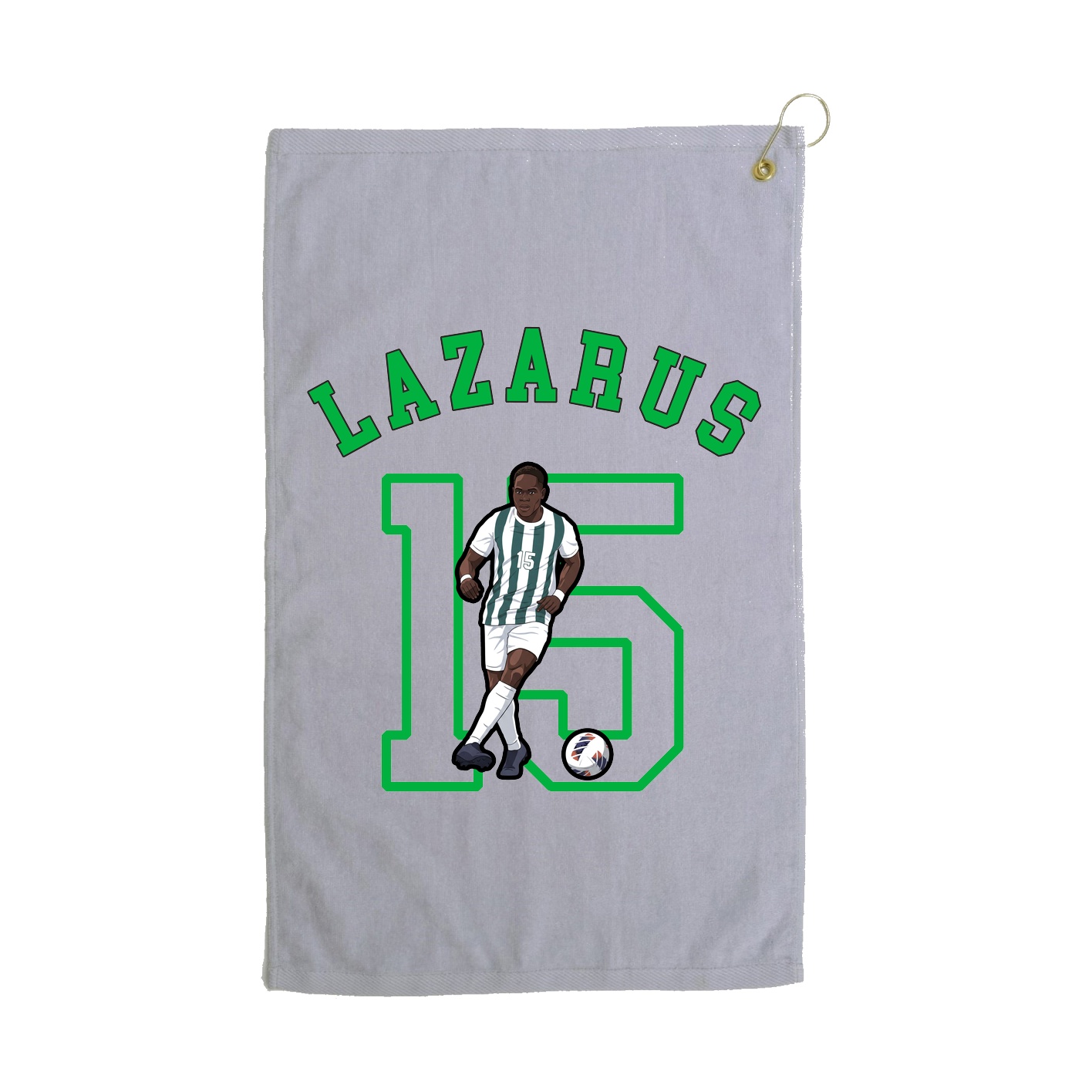 Golf Towel — Shirsey Arch in Grey