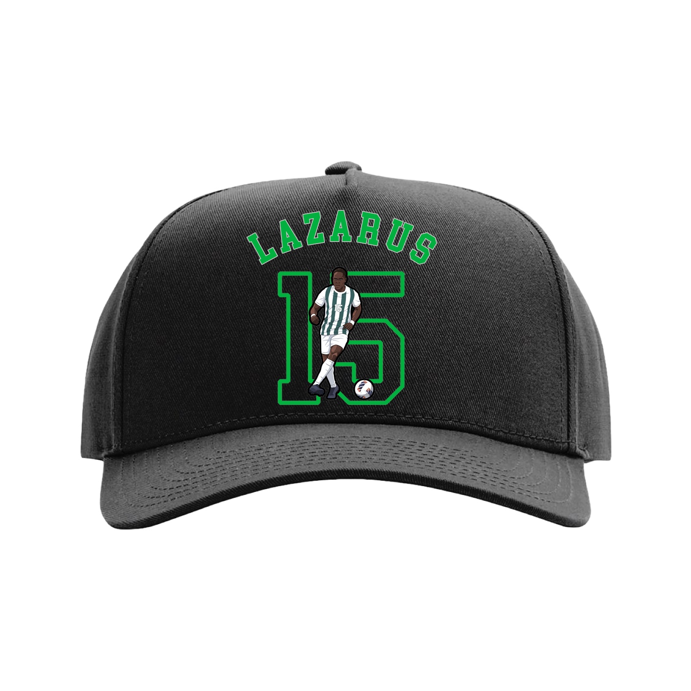 Full Fabric Five-Panel Champ Cap