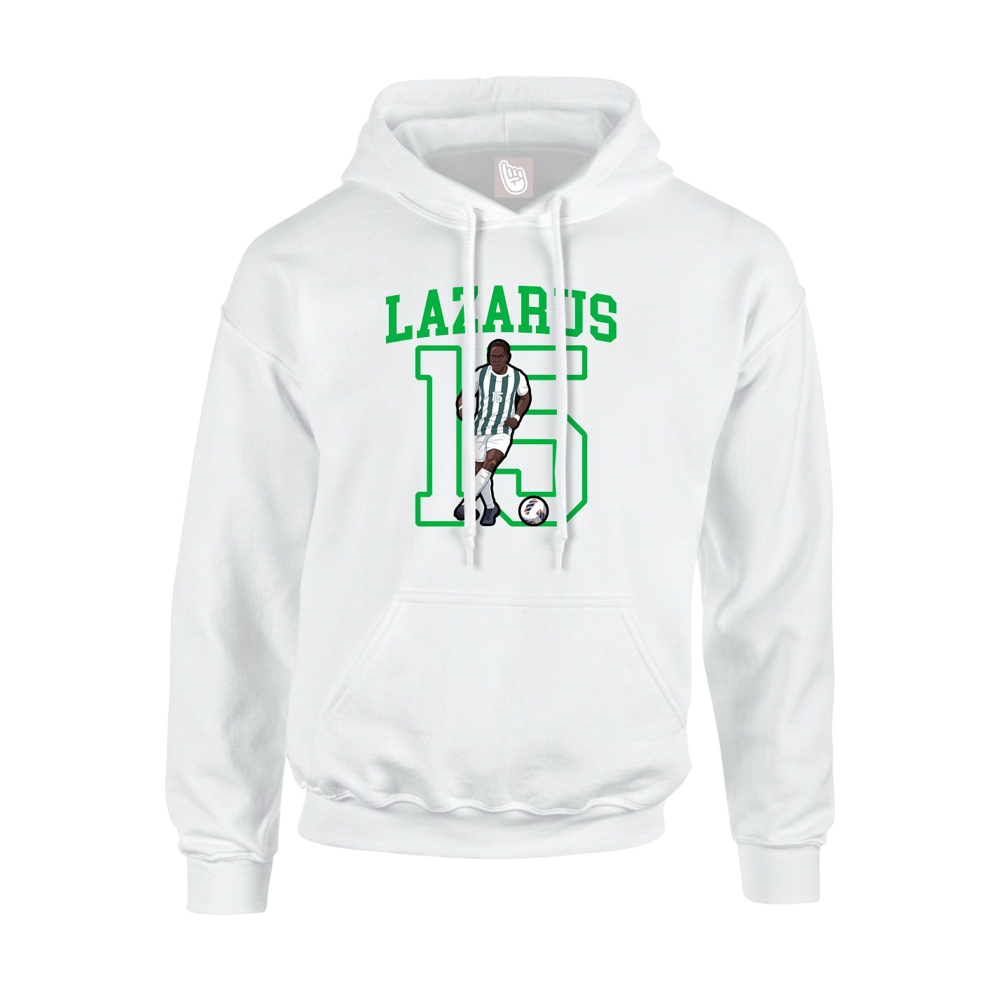 Youth Hoodie — Shirsey in White