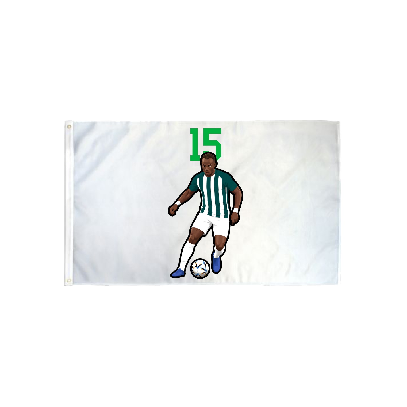 3x5 Flag — Number Top in Classic