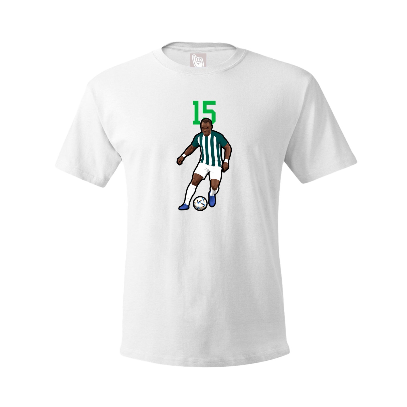 Tee — Number Top in White