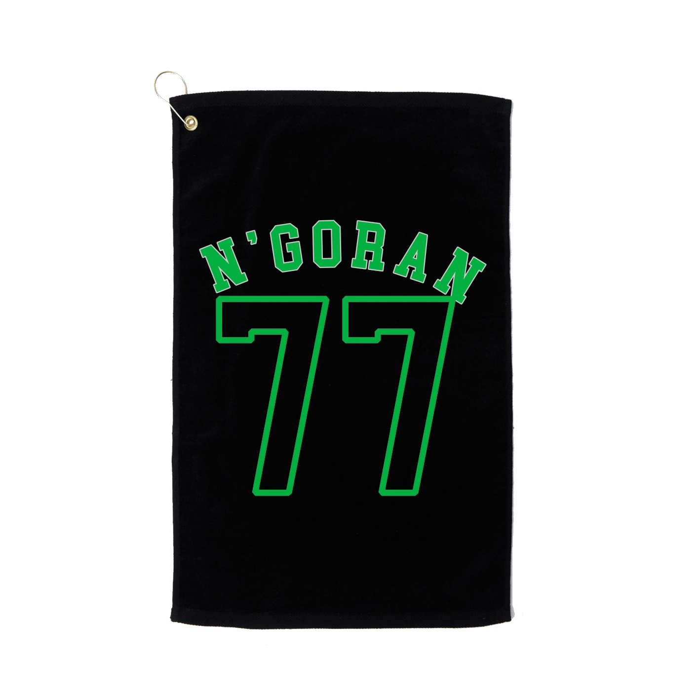 Golf Towel — Shirsey Arch in Black
