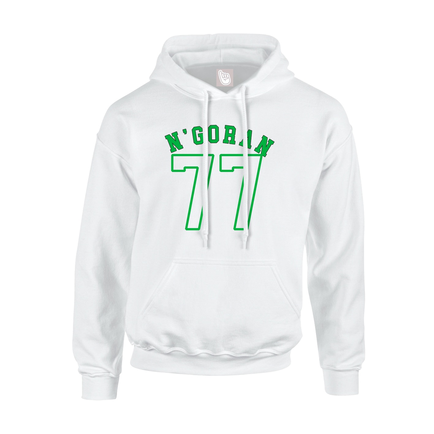 Hoodie — Shirsey Arch in White