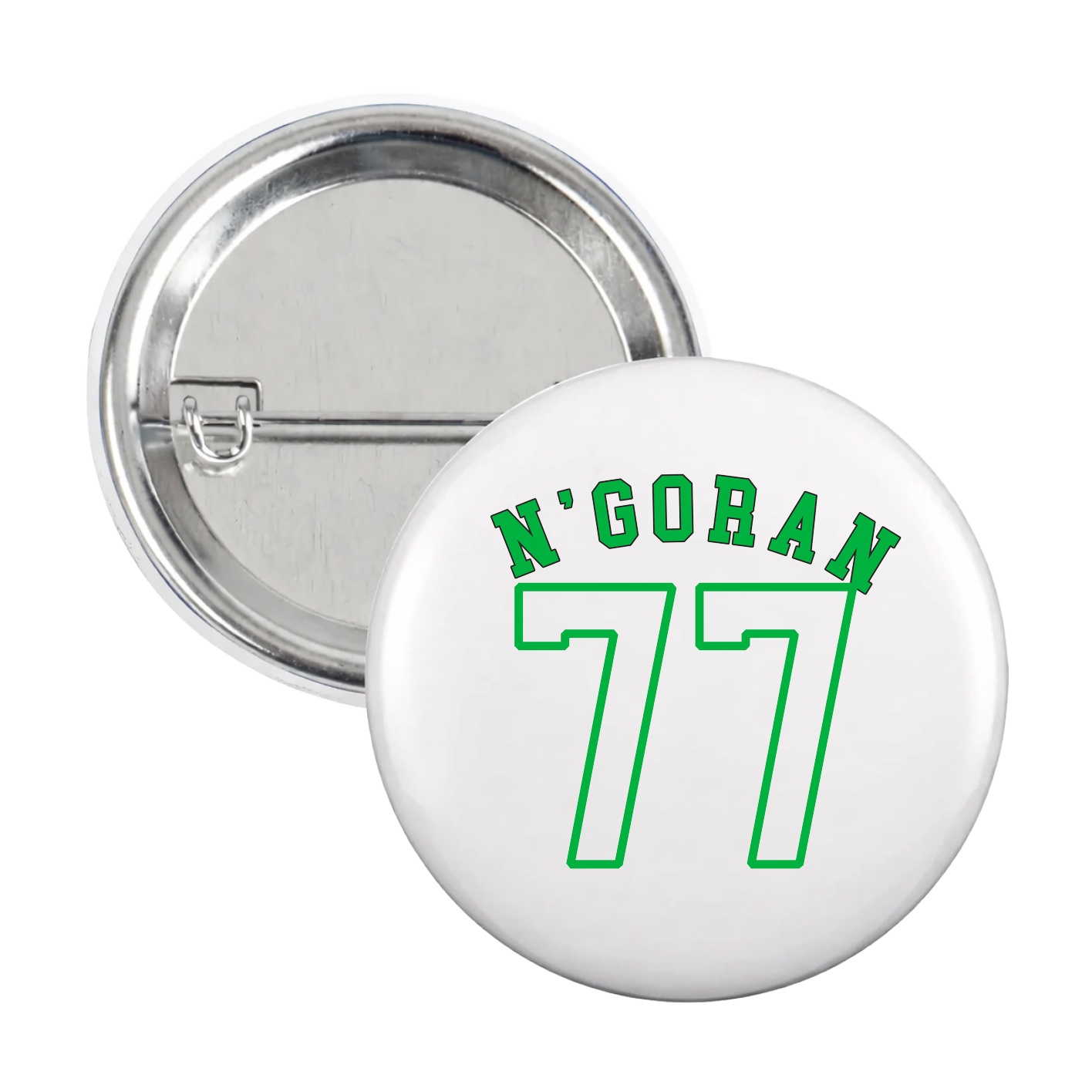 Game Day Button — Shirsey Arch in White