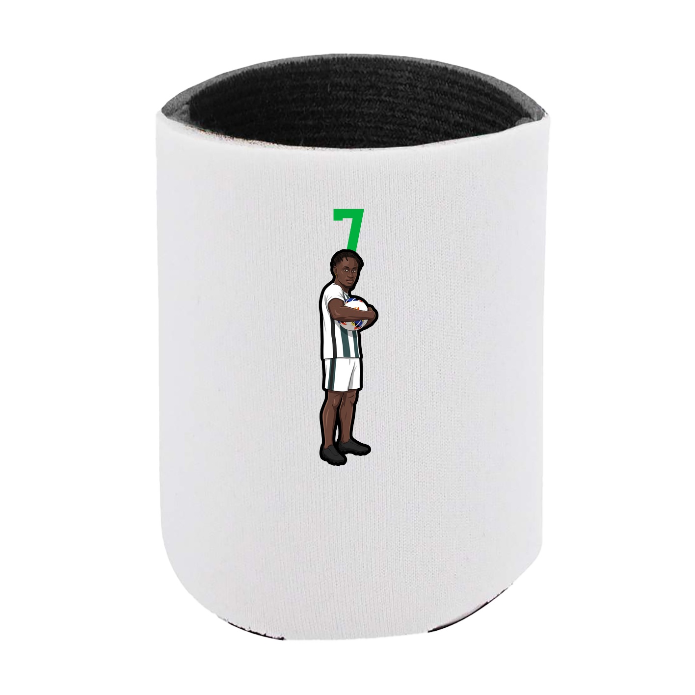 Can Holder — Number Top in White