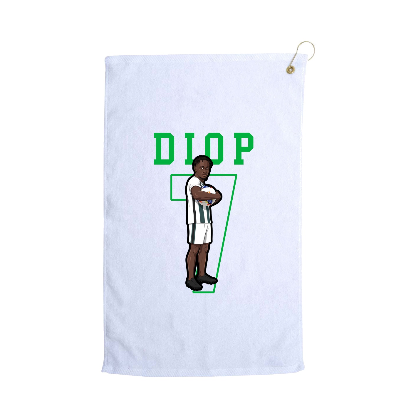 Golf Towel — Shirsey in White