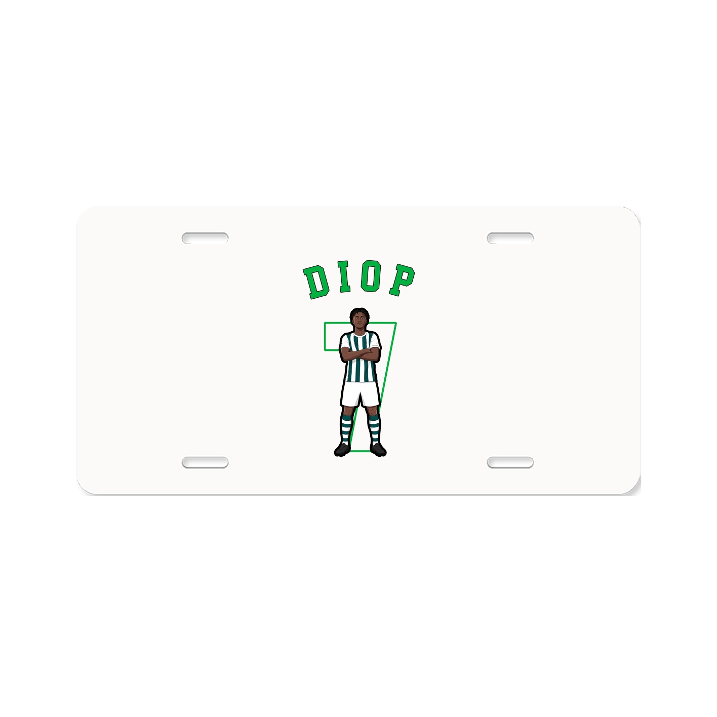 License Plate — Shirsey Arch in Classic