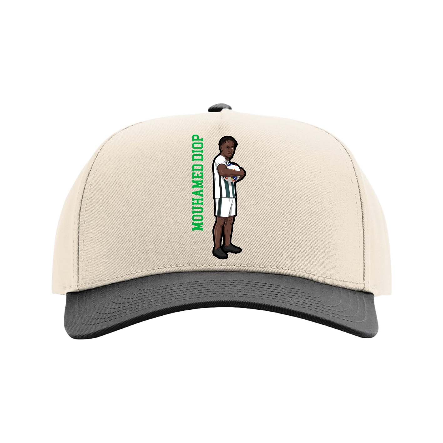 Full Fabric Five-Panel Champ Cap