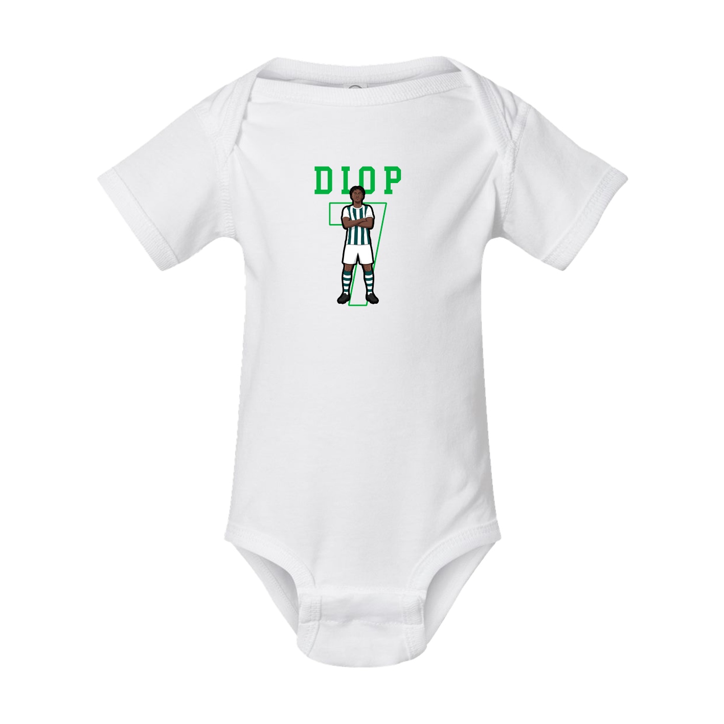Baby Onesie — Shirsey in White
