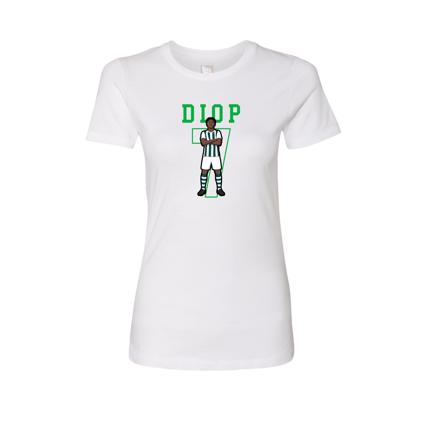 Fitted Women's Tee — Shirsey in White