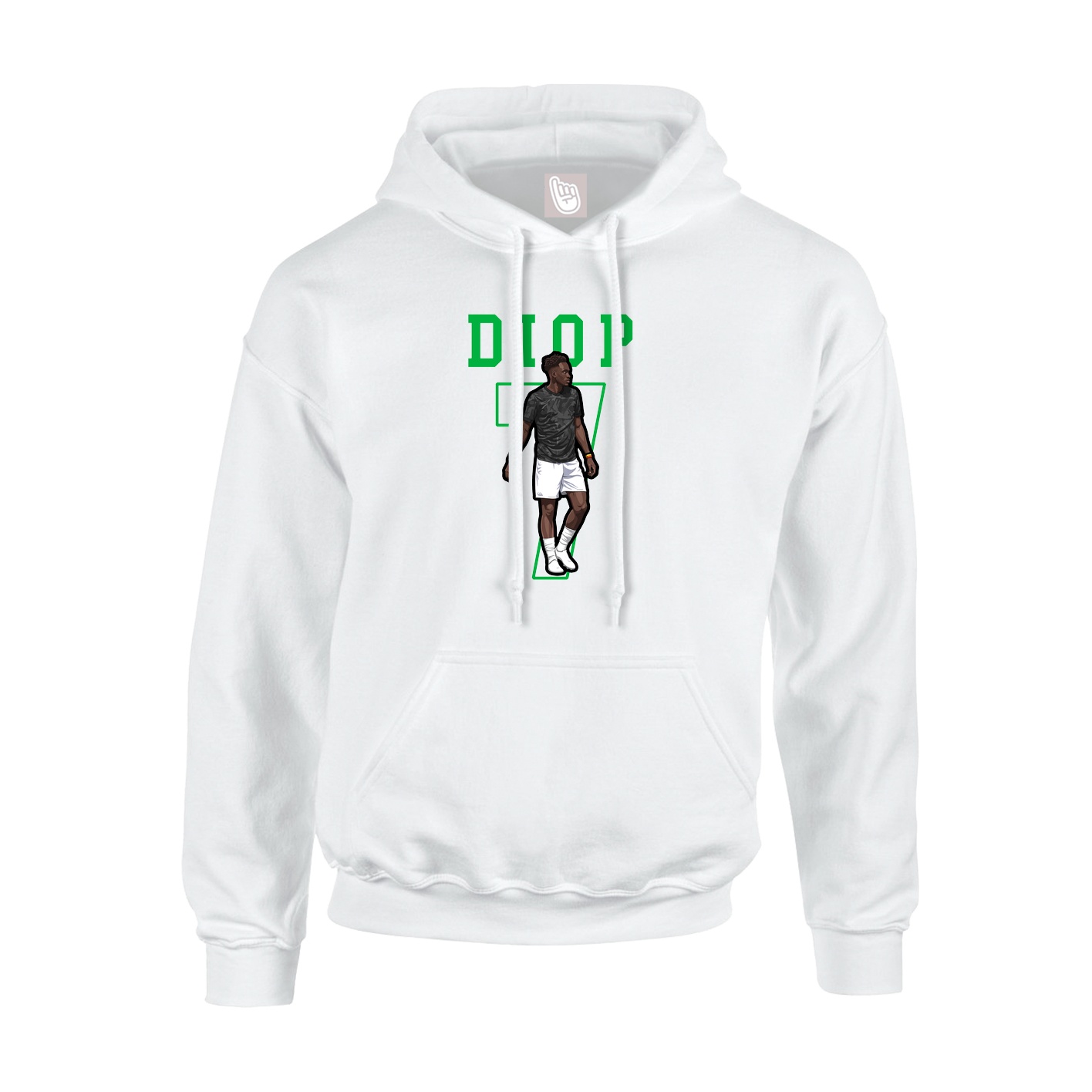 Youth Hoodie — Shirsey in White