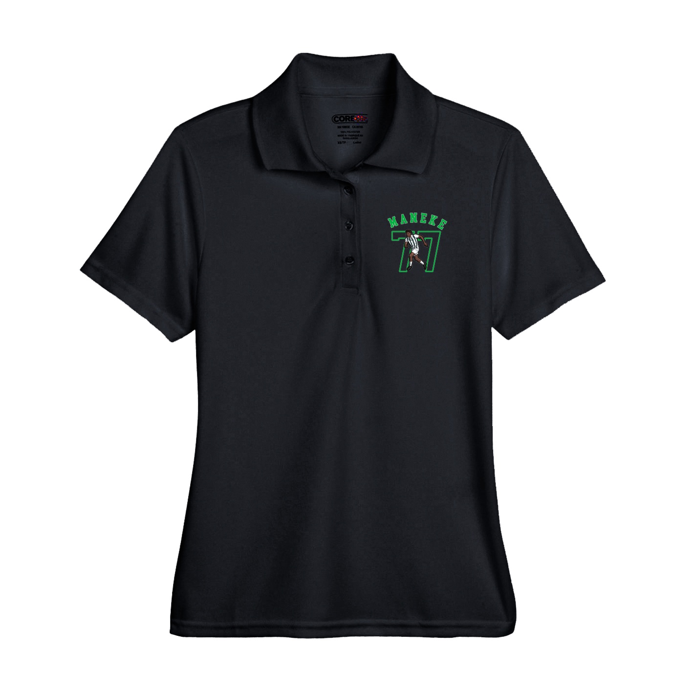 Performance Polo — Shirsey Arch in Black