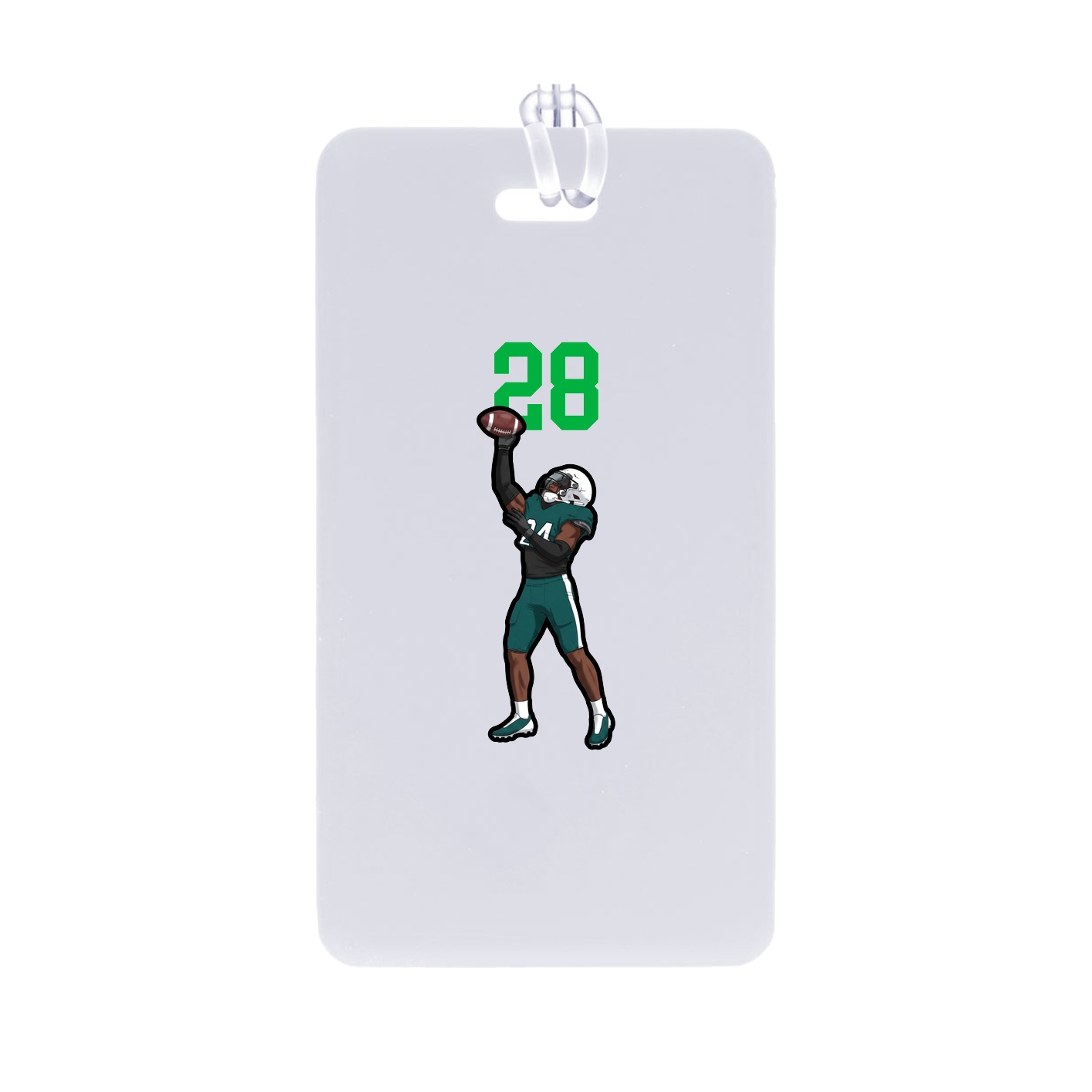Bag Tag — Number Top in Classic