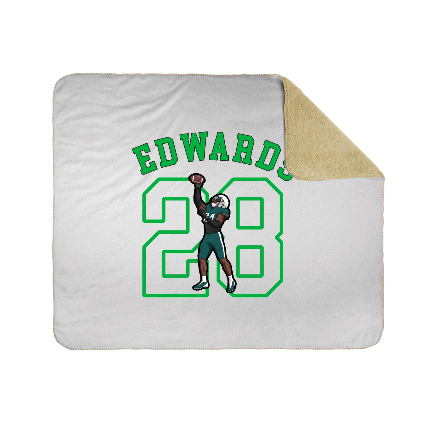 Throw Blanket — Shirsey Arch in White