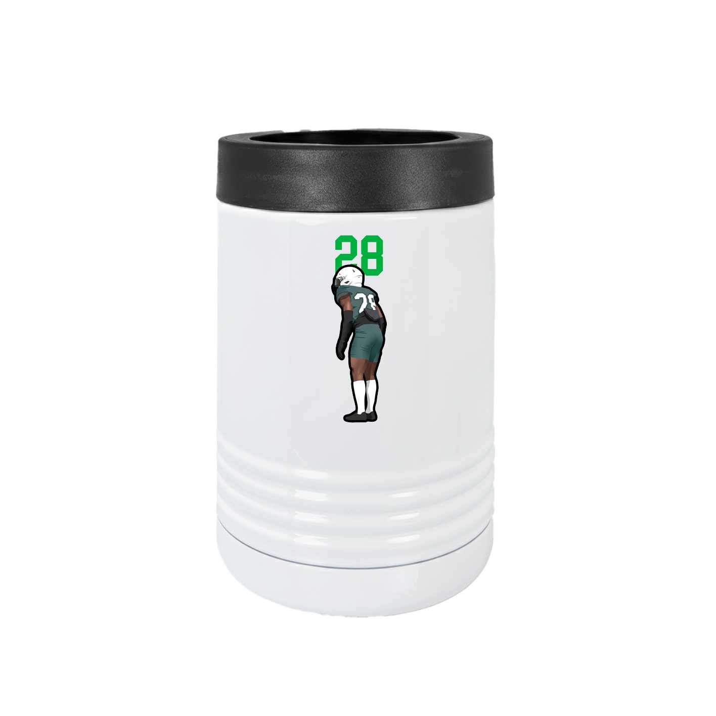 Beverage Holder — Number Top in White