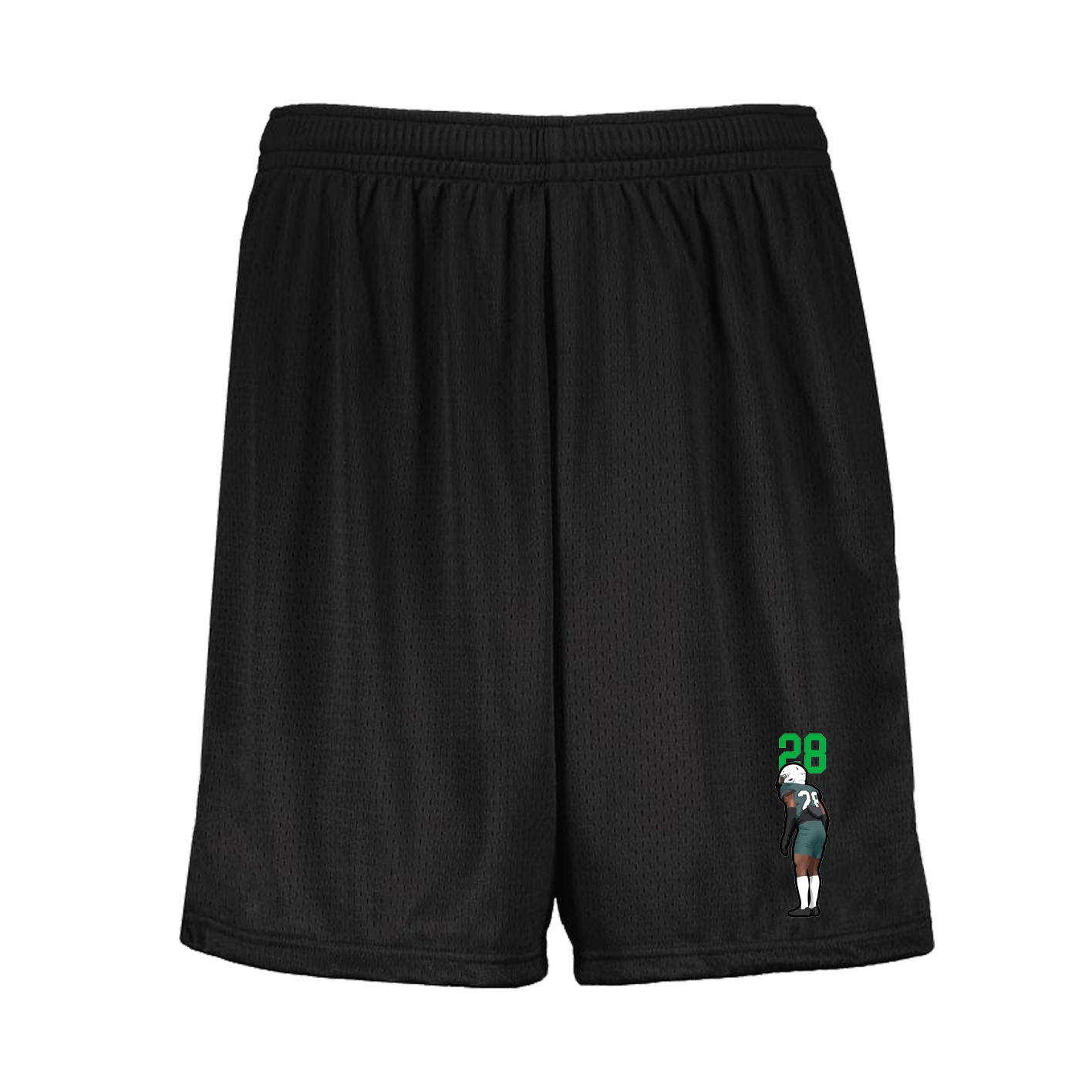 Shorts — Number Top in Black