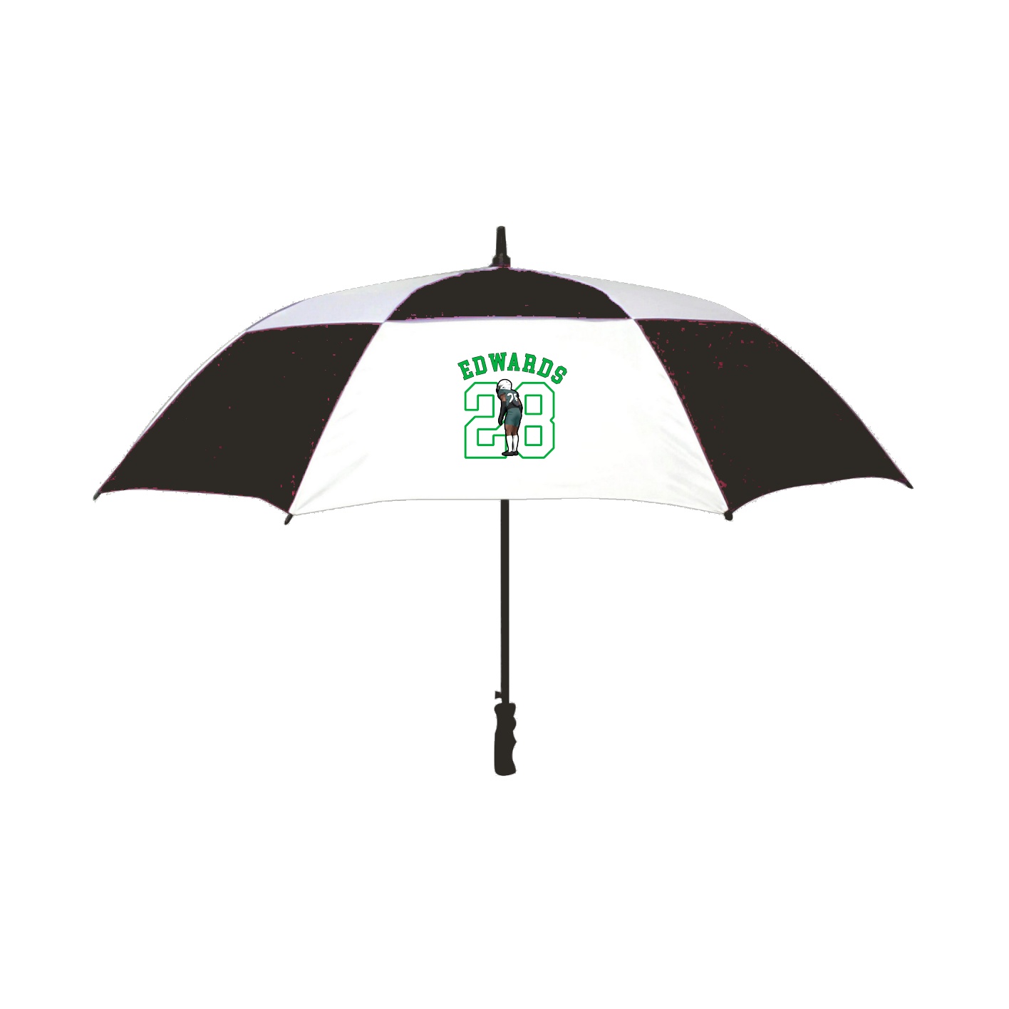 Golf Umbrella — Shirsey Arch in Black