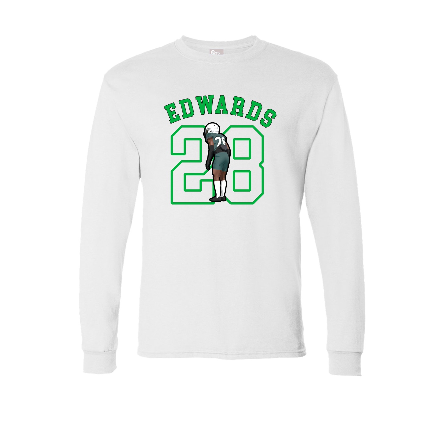 Long Sleeve Tee — Shirsey Arch in White
