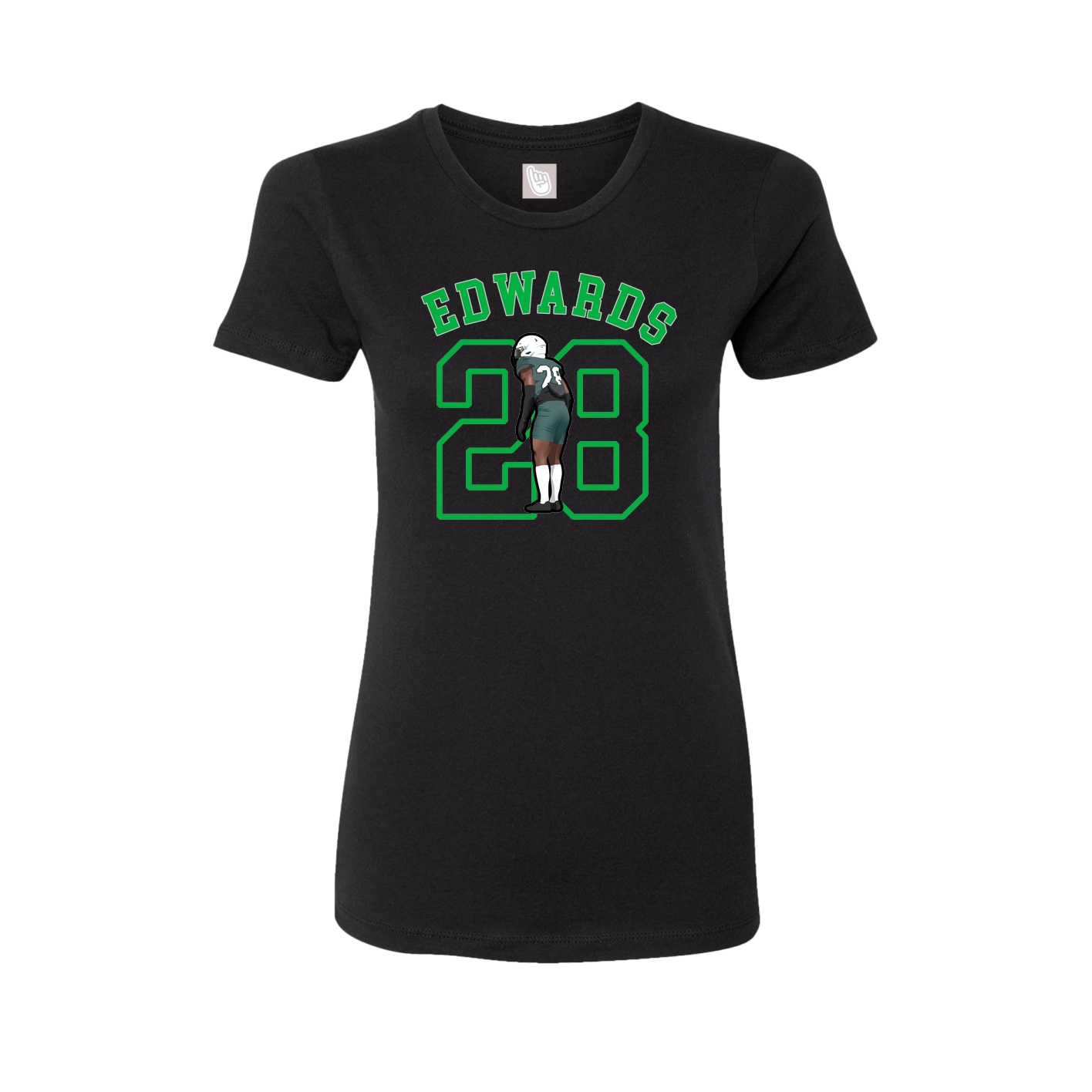 Womens Tee — Shirsey Arch in Black