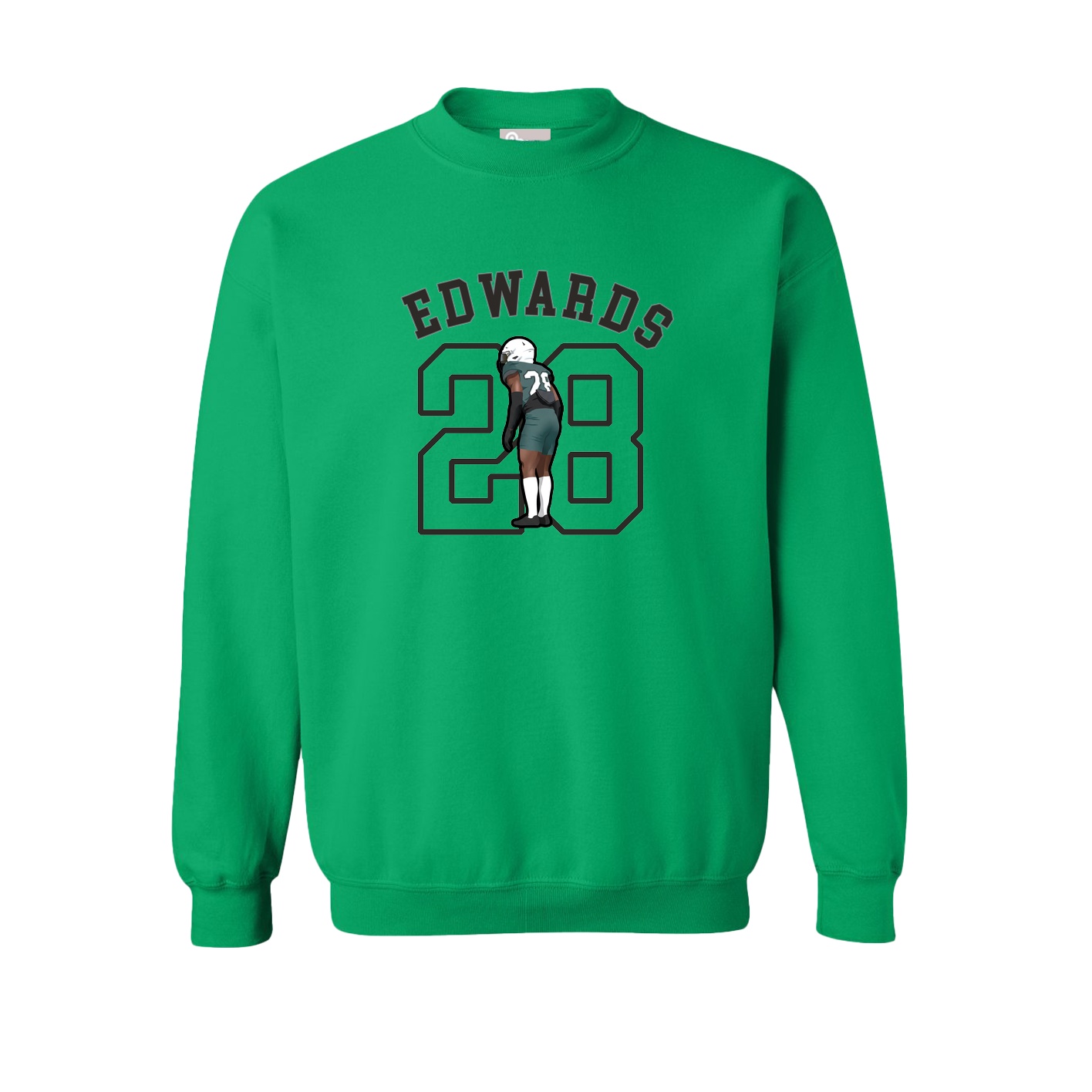 Fleece Crew — Shirsey Arch in Green