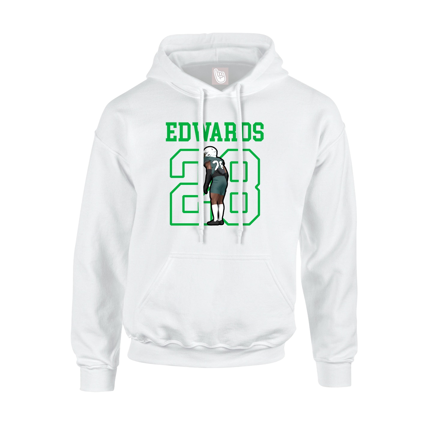 Youth Hoodie — Shirsey in White