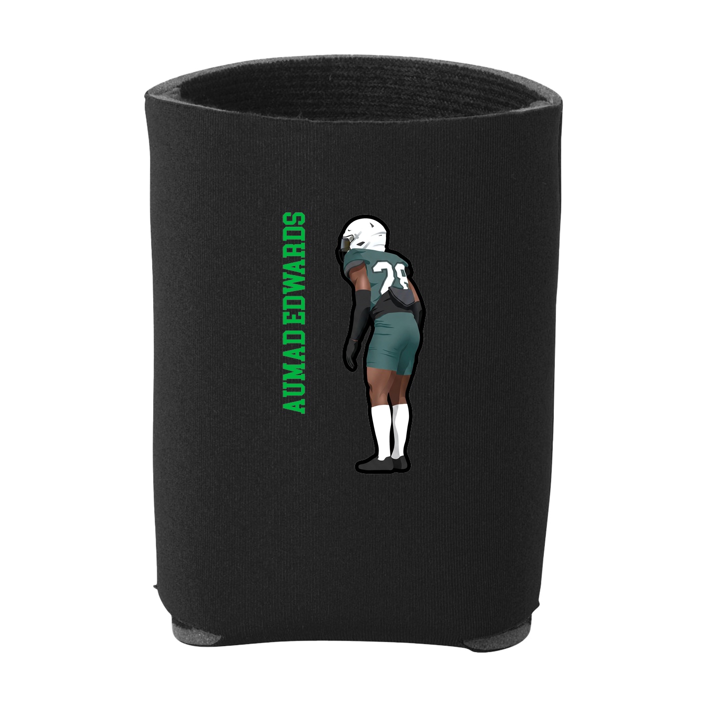 Can Holder — Name Vertical in Black