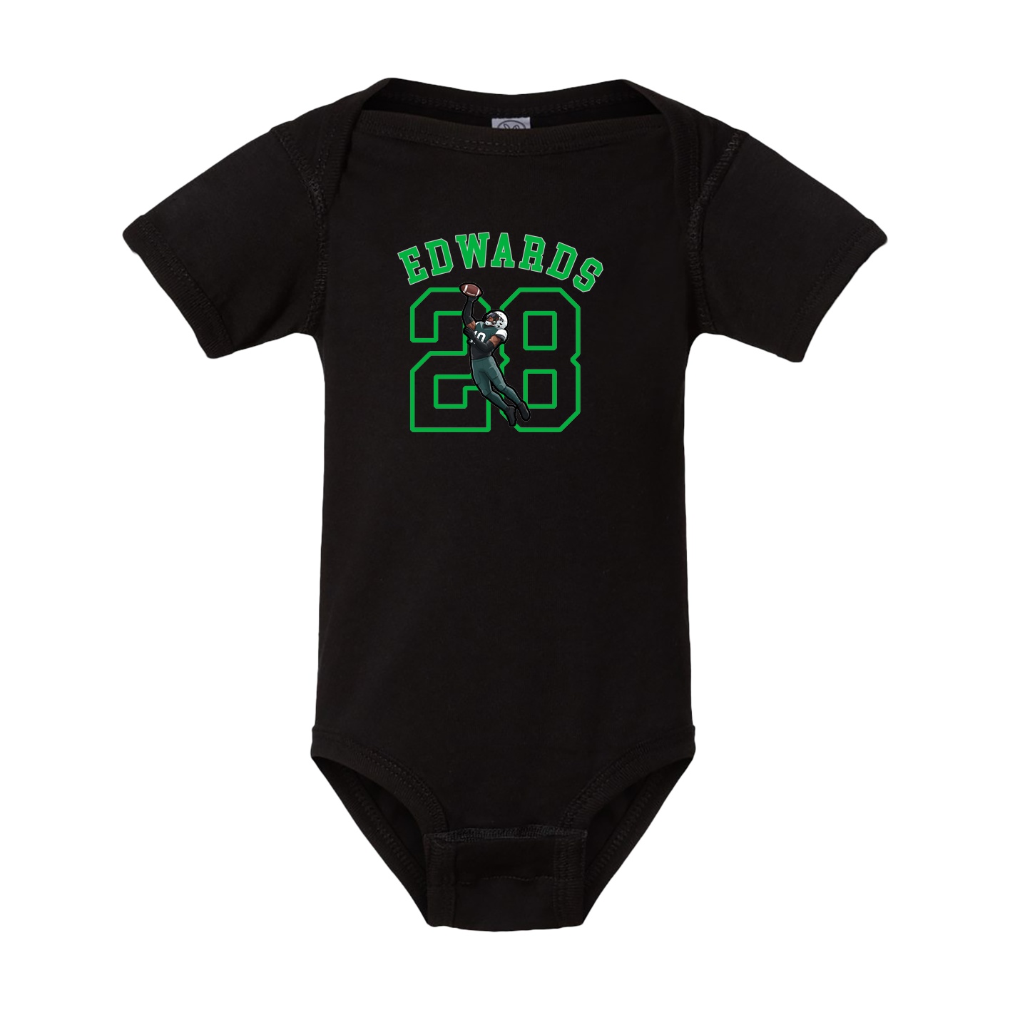 Baby Onesie — Shirsey Arch in Black