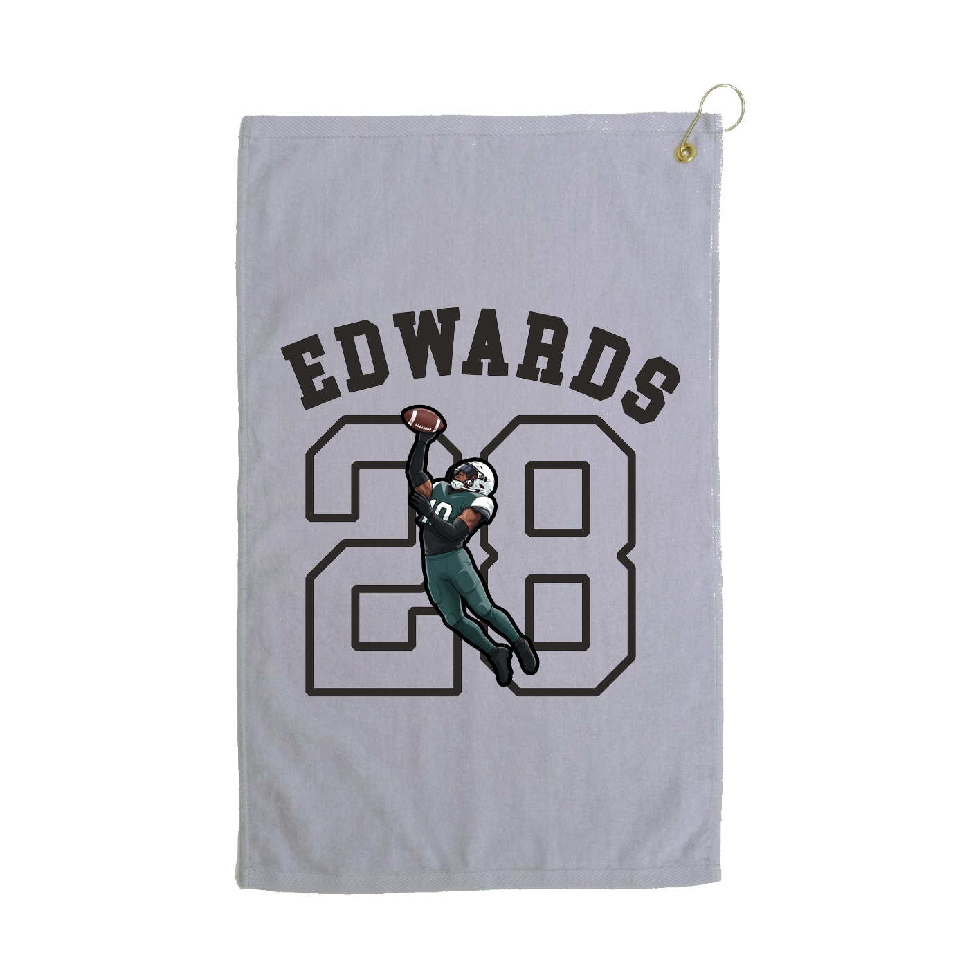 Golf Towel — Shirsey Arch in Grey