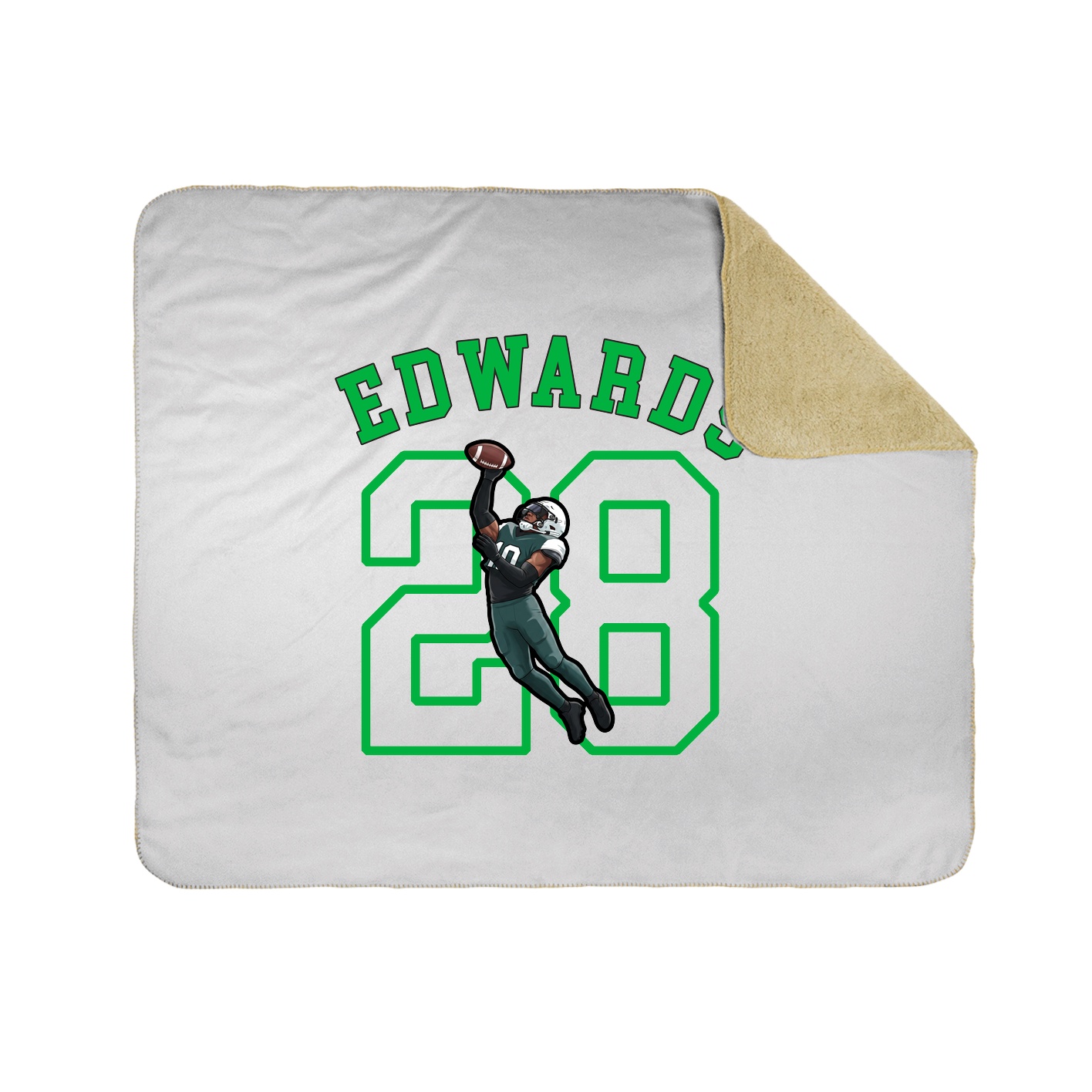 Throw Blanket — Shirsey Arch in White