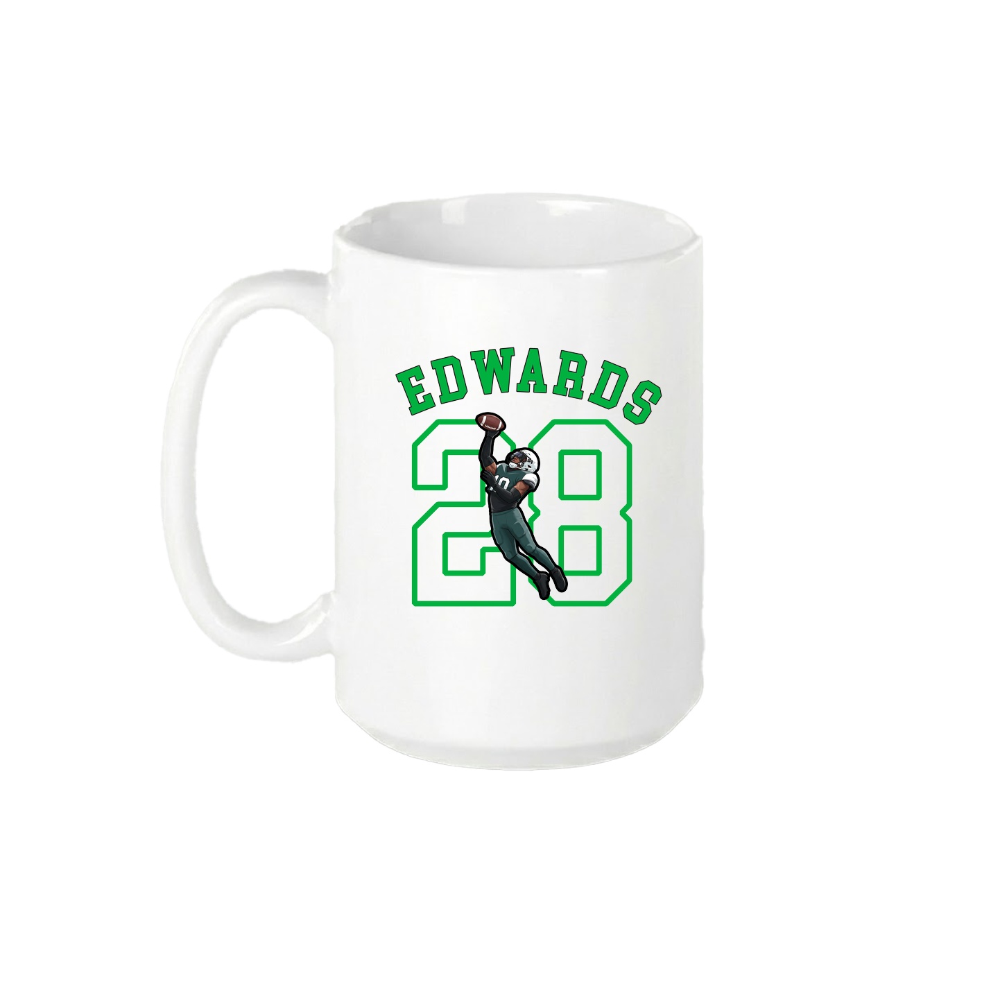 15oz Coffee Mug — Shirsey Arch in White
