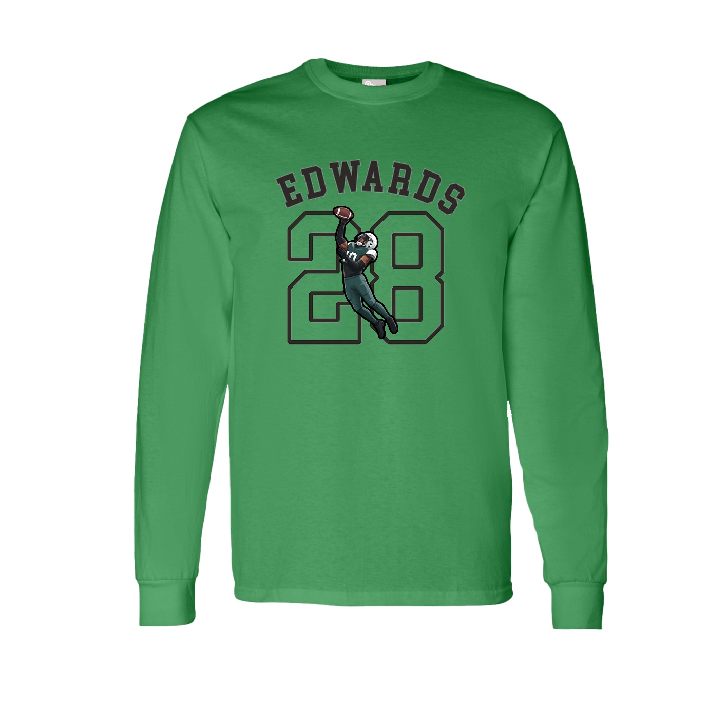 Long Sleeve Tee — Shirsey Arch in Green