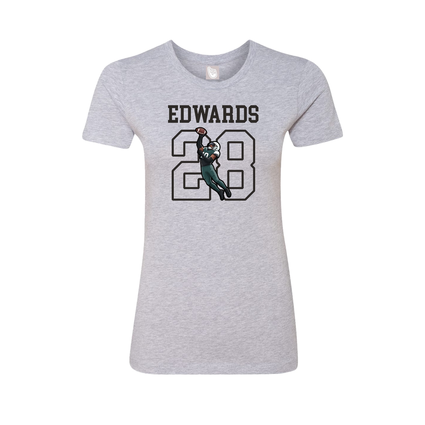 Fitted Women's Tee — Shirsey in Grey