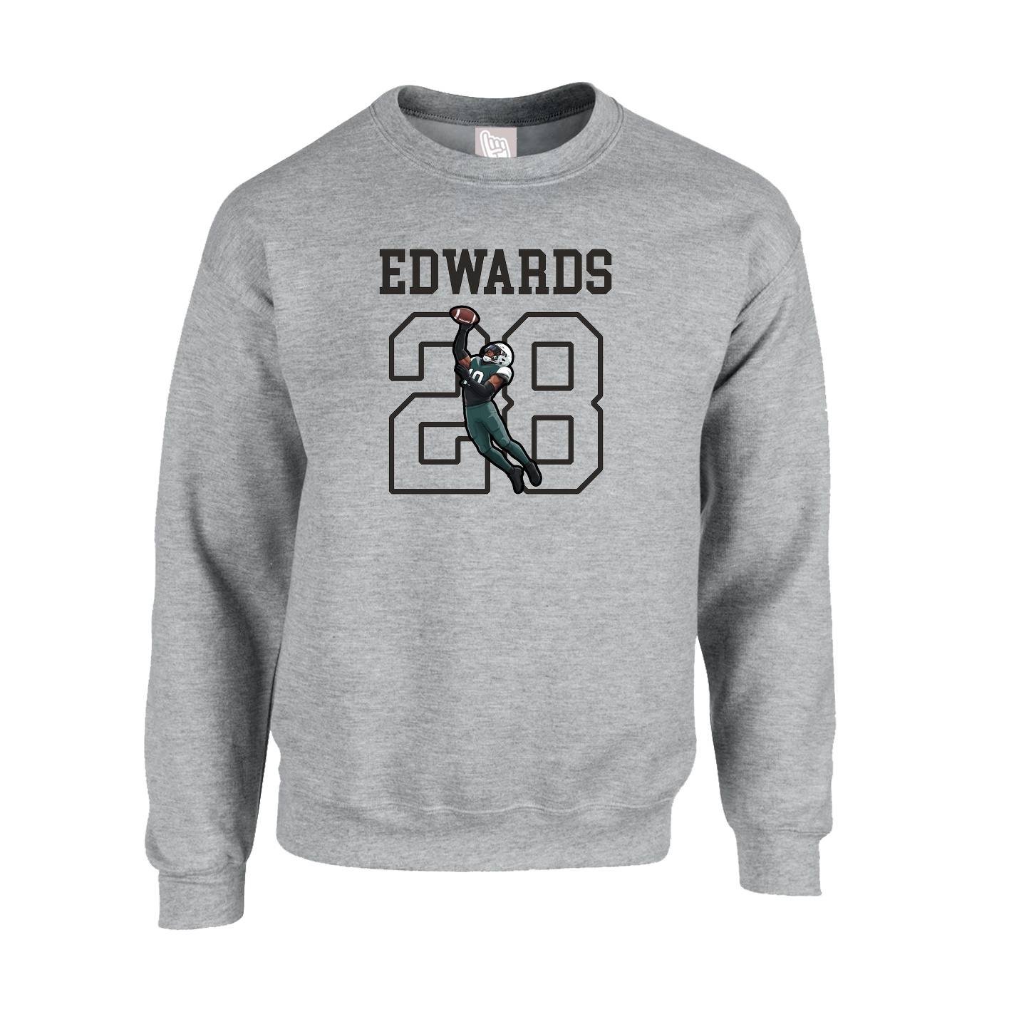 Fleece Crew — Shirsey in Grey