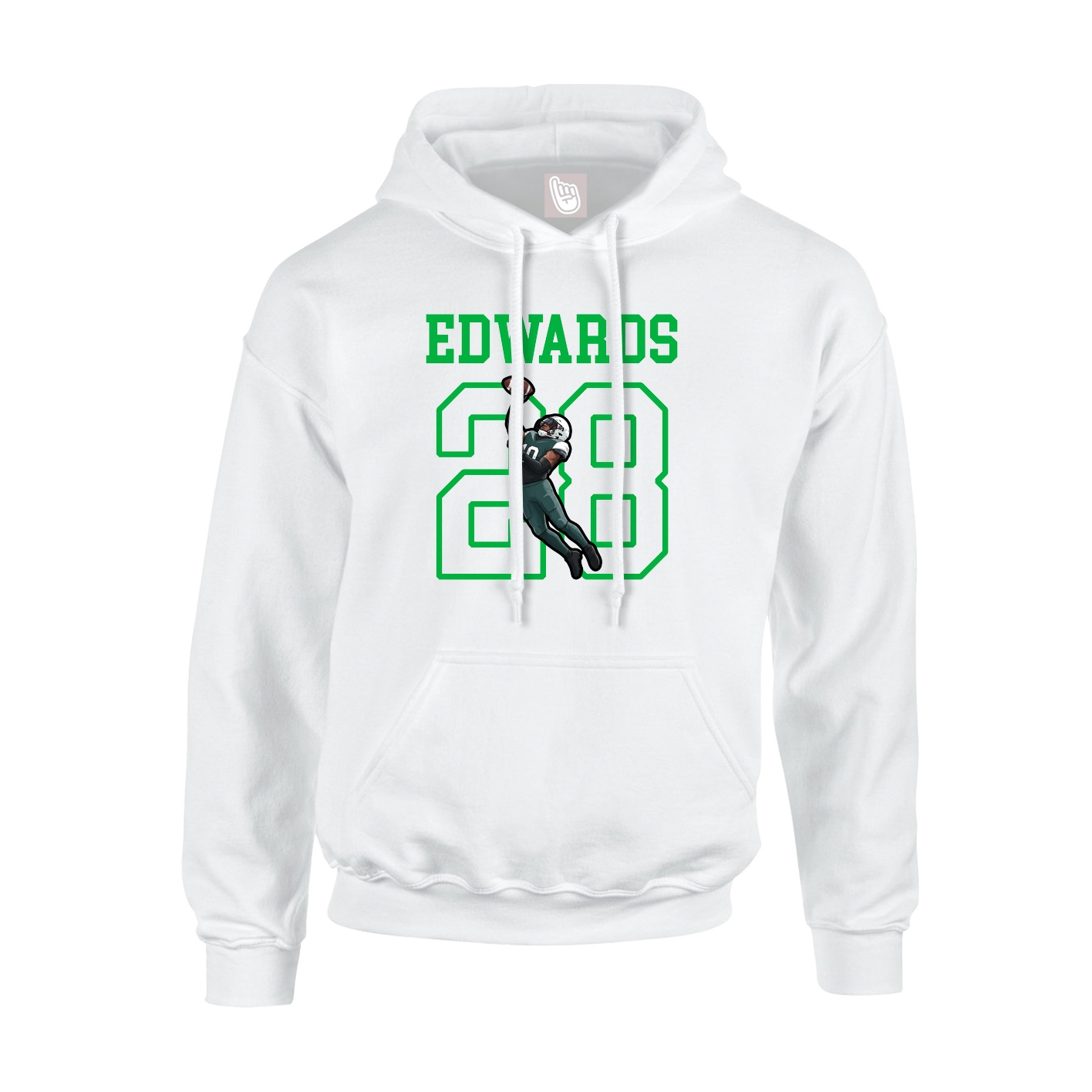 Youth Hoodie — Shirsey in White