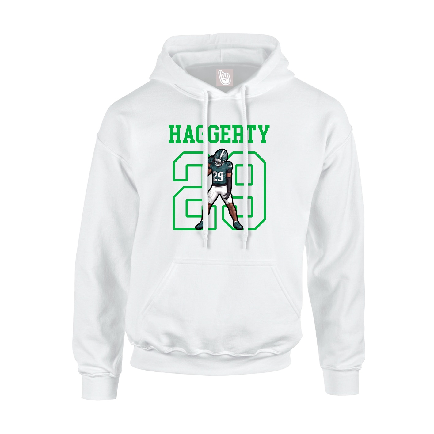Youth Hoodie — Shirsey in White