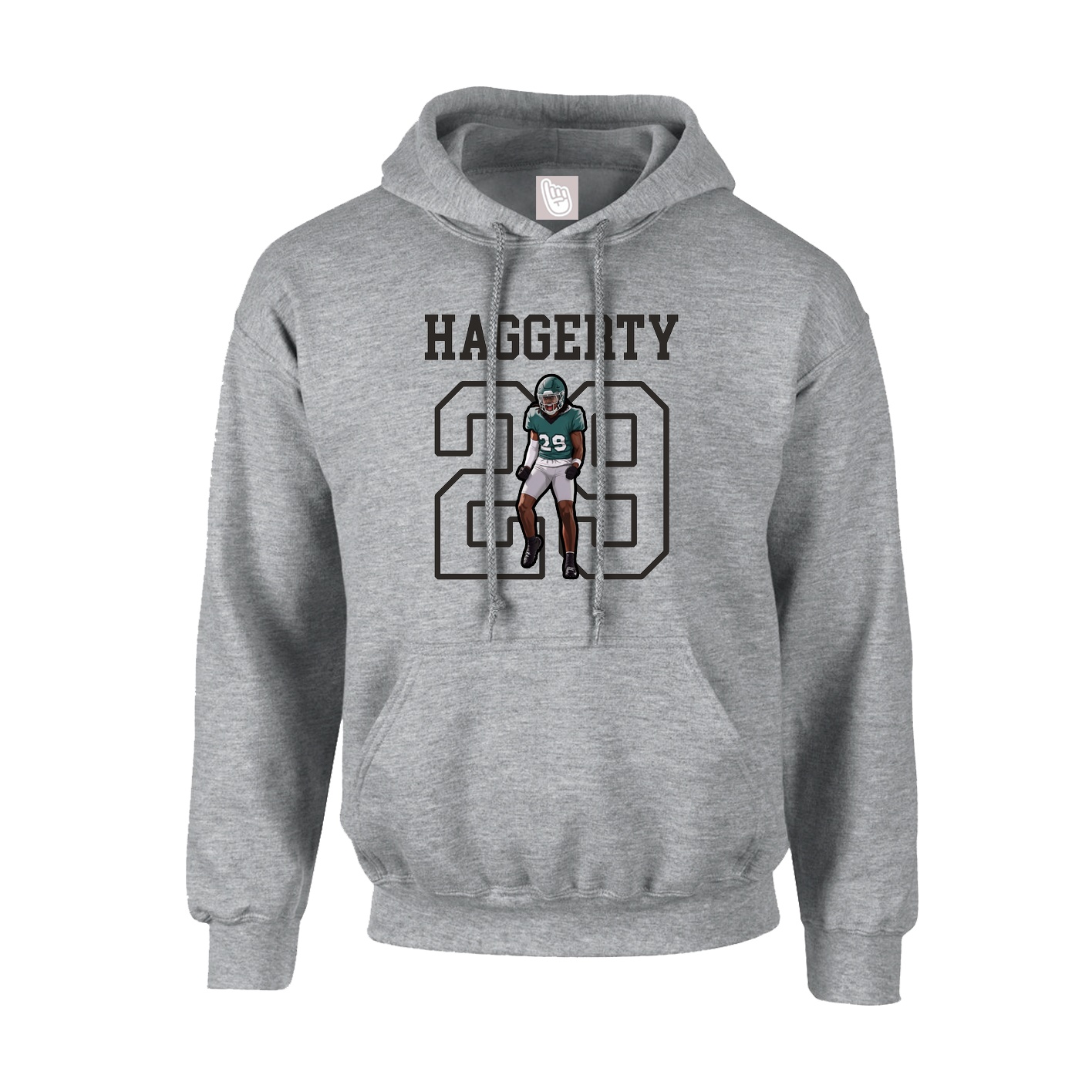 Hoodie — Shirsey in Grey