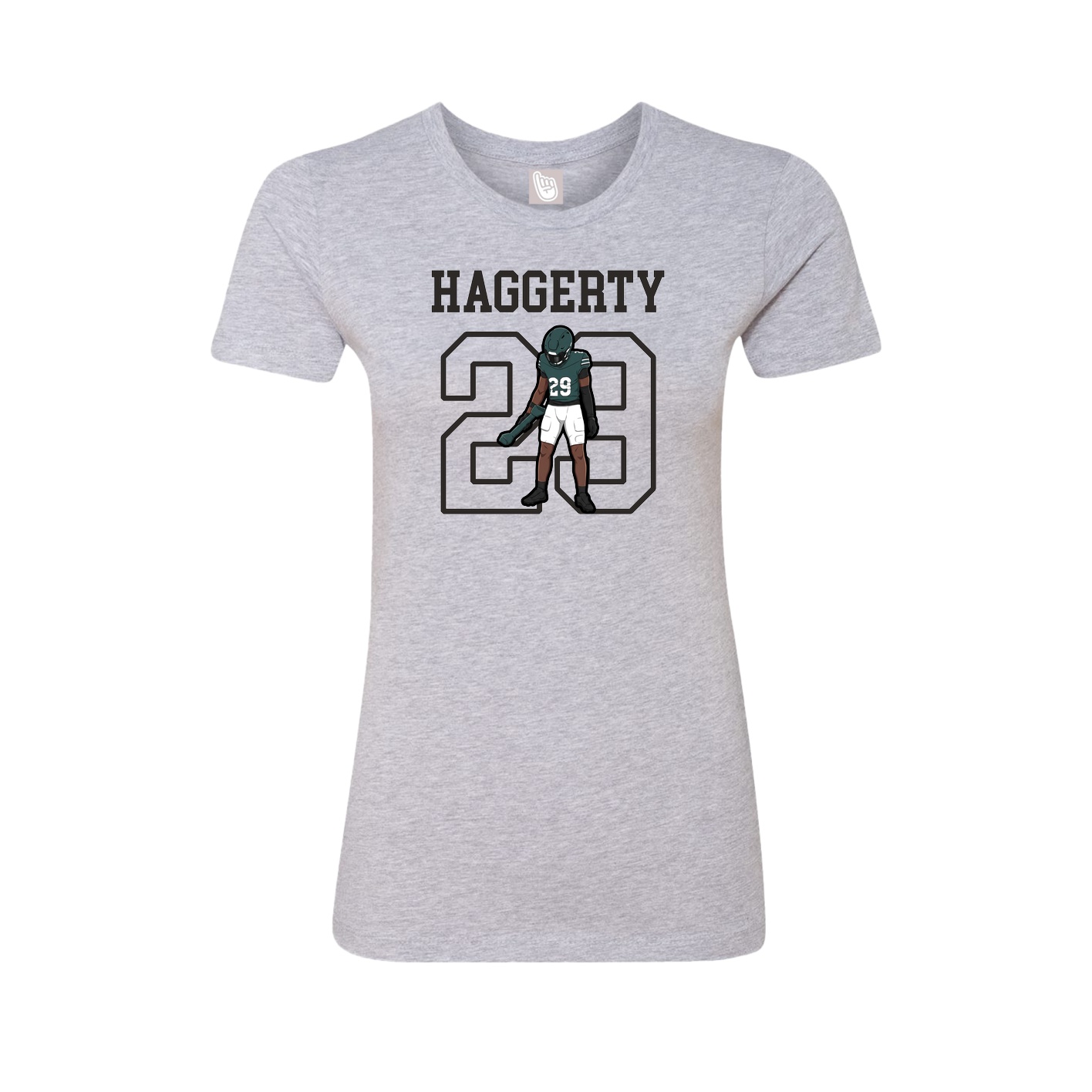 Fitted Women's Tee — Shirsey in Grey