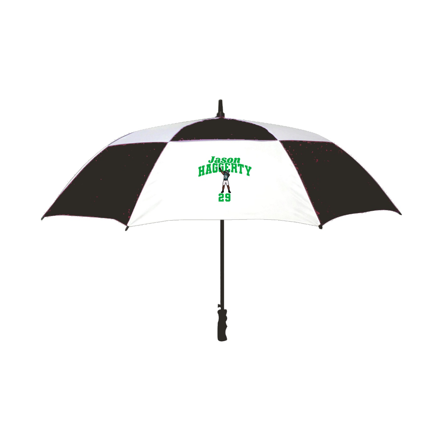 Golf Umbrella — Signature Arch in Black
