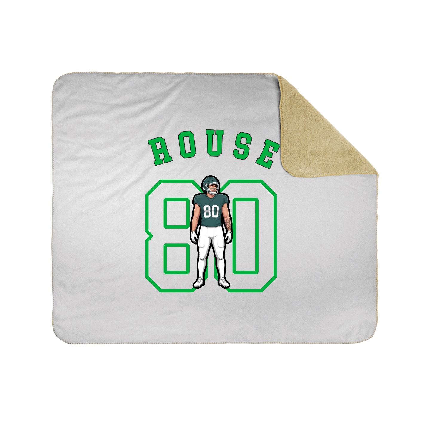 Throw Blanket — Shirsey Arch in White
